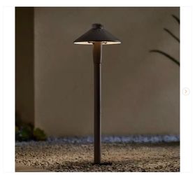 Clyde Park 210 Lumen  Bronze  LED Outdoor Landscape Weather Resistant Path Light (1-Pack)
