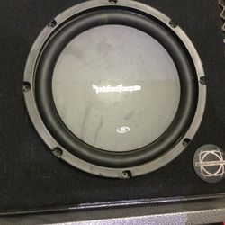 Rockford Fosgate 8” Subwoofer In  Box By bass works