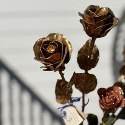 24k Gold Dipped Roses