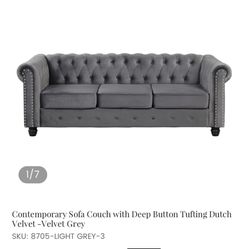 Gray Sofá Very Nice New 