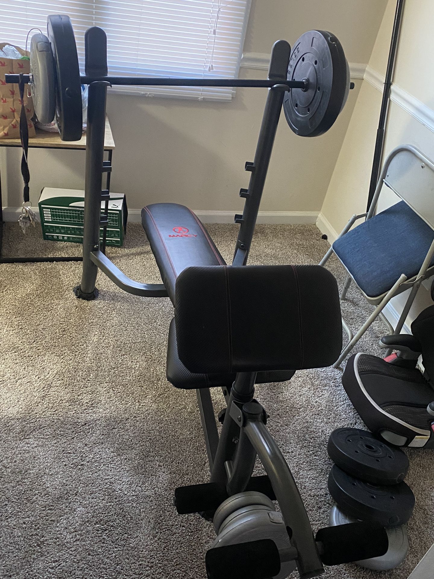 Bench And weights