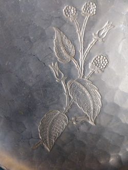 VINTAGE WROUGHT FARBERWARE TRAY
