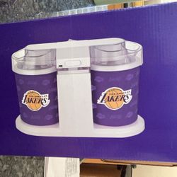 Lakers 2 Pint Ice Cream Maker Model #DBL500B Brand New