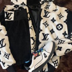 Custom Fleece/Suede Tracksuit