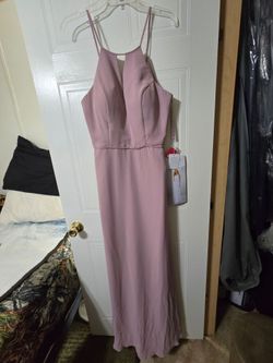 NWT Mori Lee Chiffon Formal Maxi Dress - Size 8 (New with Tags)