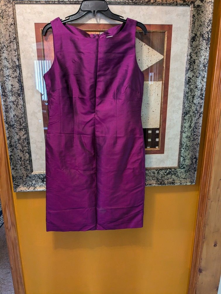 Bob Mackie Studio Purple Sleeveless Dress