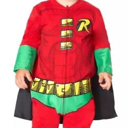 Batman - Toddler/Baby Robin One Piece Costume 3-6 Months 