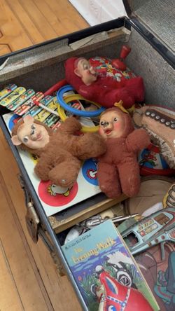 Vintage Rubber Faced Toys