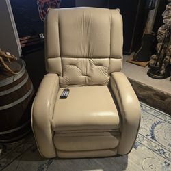 Leather message chair