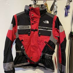 Women’s The North Face Steep Tech Jacket Red Black Gray