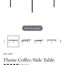 Blu Dot Flume coffee table