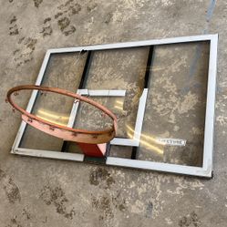 Lifetime Basketball Hoop And Backboard