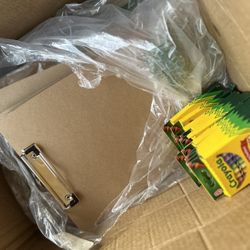 Clip Boards & Crayons 