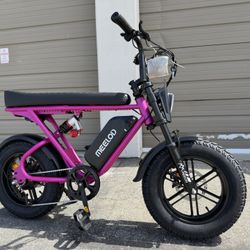 MEELOD T16 Dual Suspension 500W 45 Miles Range Electric Bike 