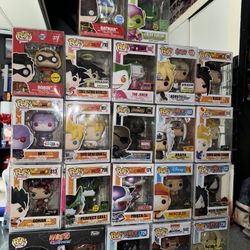 Funko Pops Autographed/bundle