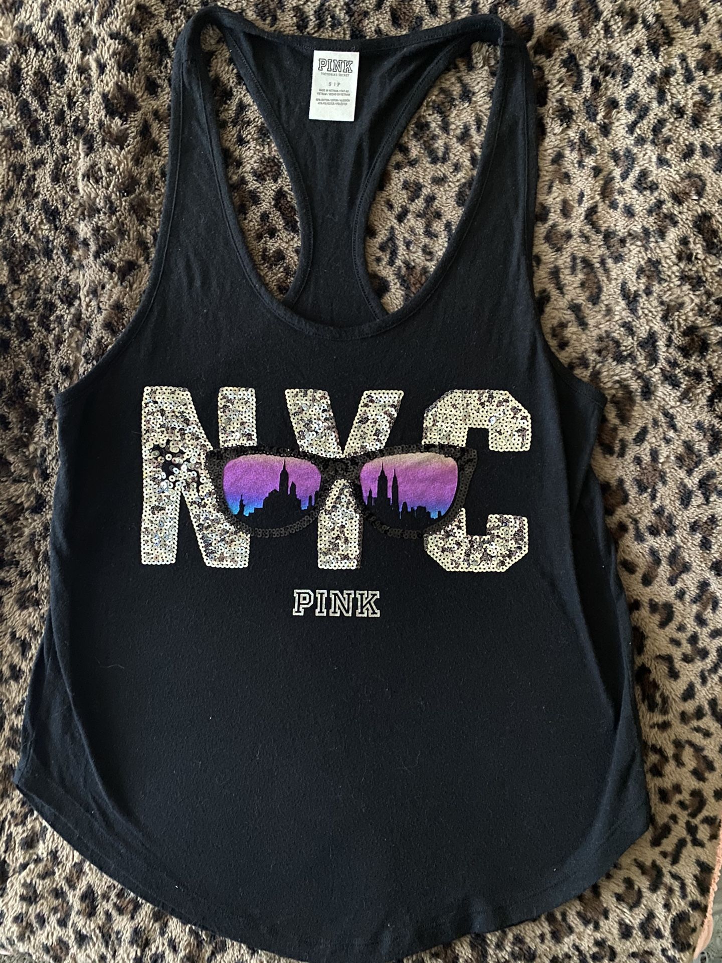 VS PINK “NYC” bling Size Small