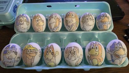 Bluey, Mario & TMNT Easter Eggs
