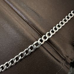 24 Inch 14 Karat White Gold Chain