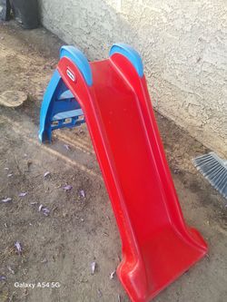 Red/blue  littletikes  slide