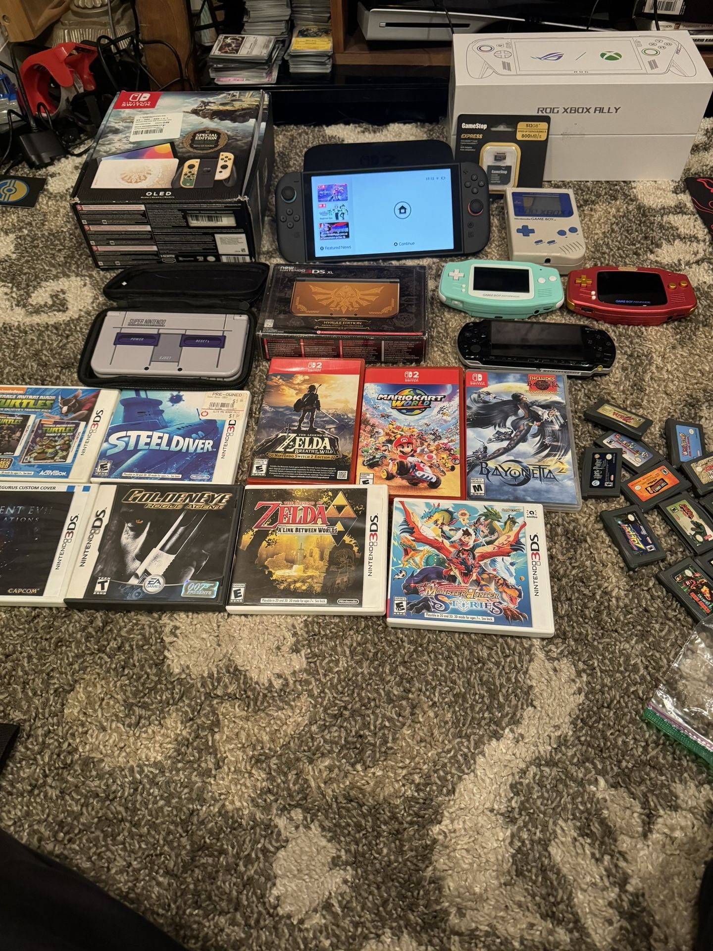 Huge Video Game Collection Switch 2 And More