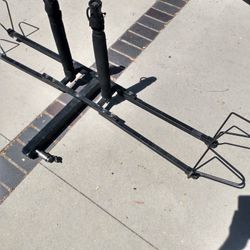 Bicycle Hitch Mount Rack, With Lock And Key