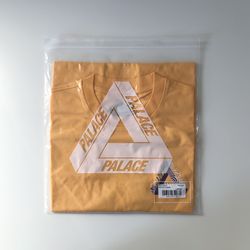 Palace Tri-Tex Tee (Yellow/Purple) Size Large 
