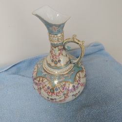 Hand Painted/Decorated Ewer. NICE