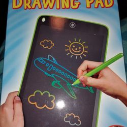 10.5-inch LCD Drawing Pad designed for children to draw, doodle, and practice writing. 
 