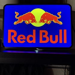 Red Bull LED Sign 