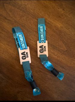 Hard summer GA Sunday wristband