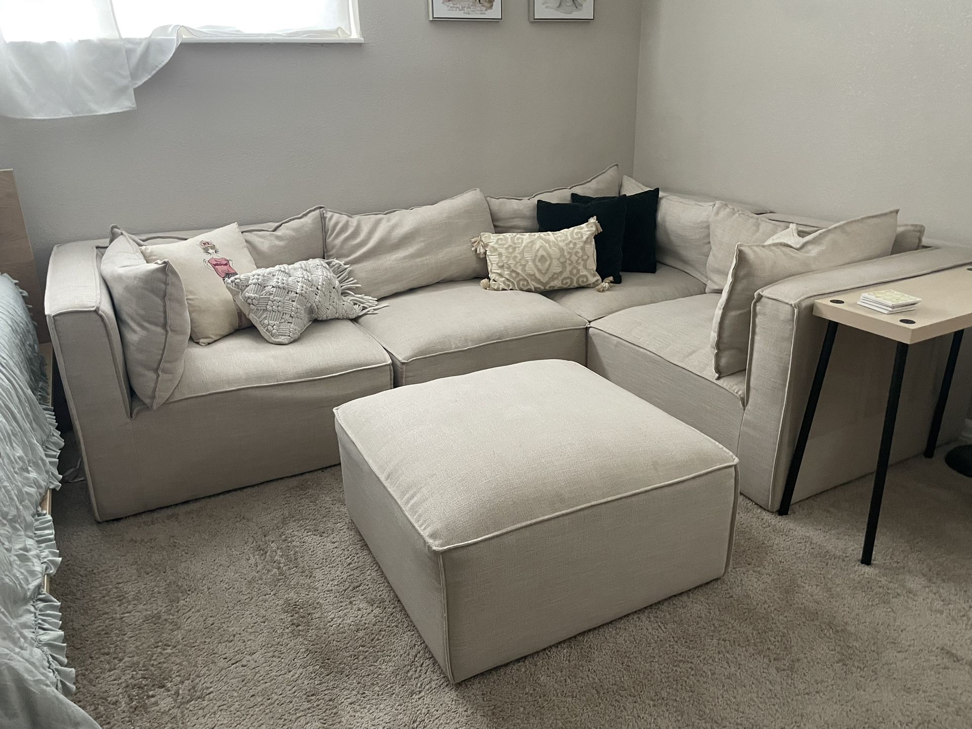 World Market Modular Sectional Couch