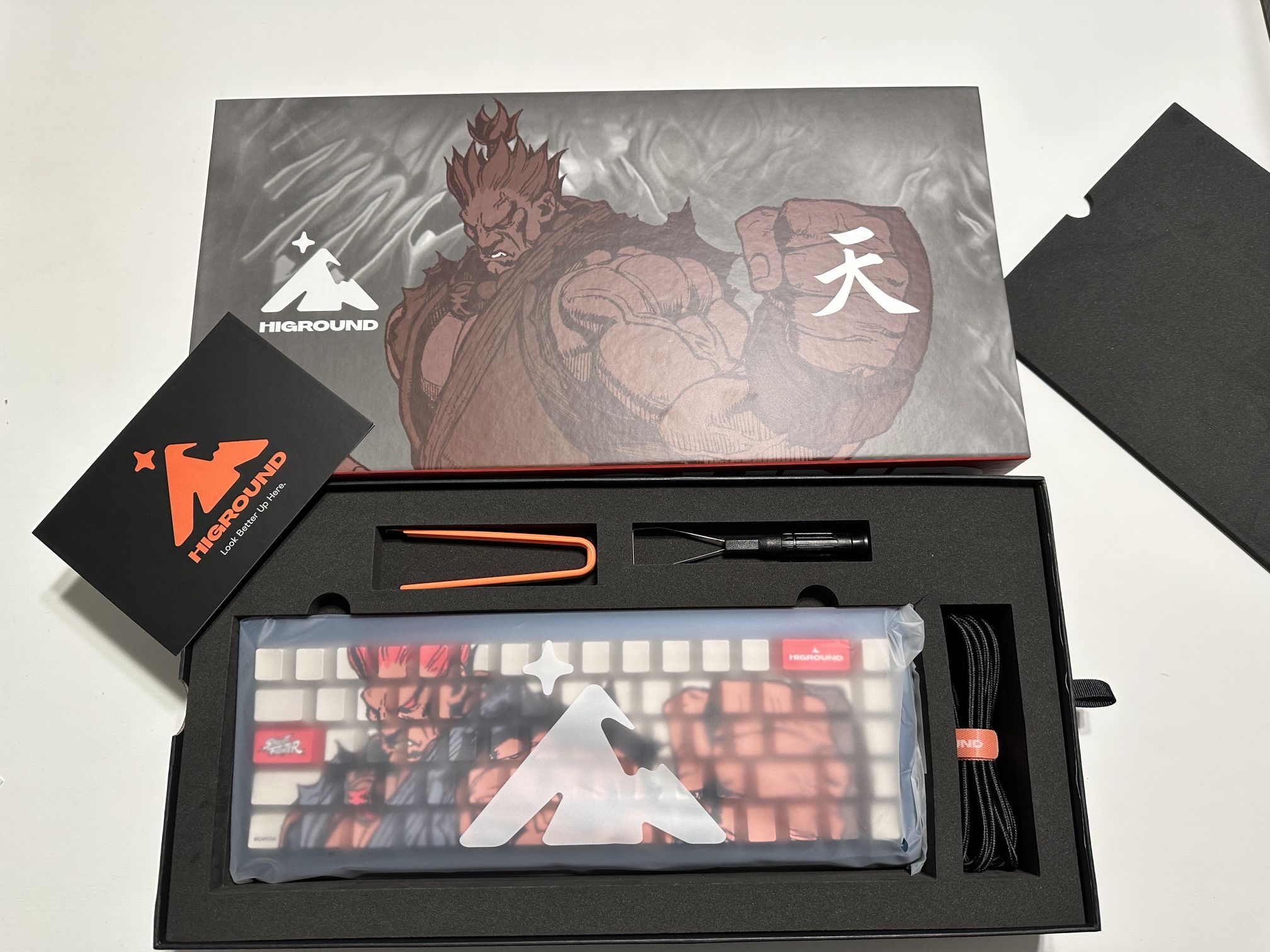 Higround x Street Fighter Summit 65 - Akuma (Blue GI) Limited Edition Keyboard