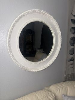 Mirror And Two Moon Phase Cotton Hanging Pieces