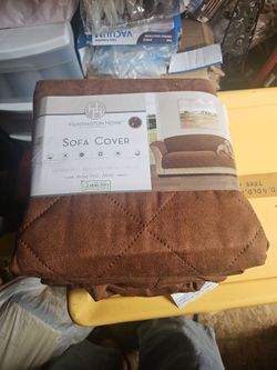 Huntington Home Brown Sofa Cover