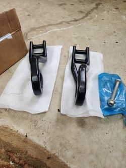 GMC Tow Hooks Black With Bolts