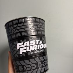 Fast&Furious Collectible Popcorn Bucket 