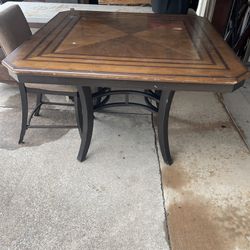 Table & 4 Chairs( Tall) 