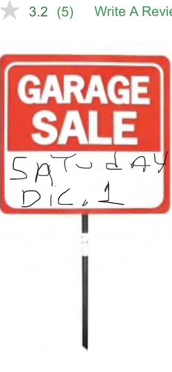 Garages sale