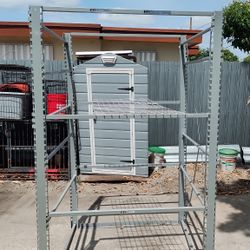 Heavy-Duty Metal Storage Rack/Shelving Unit