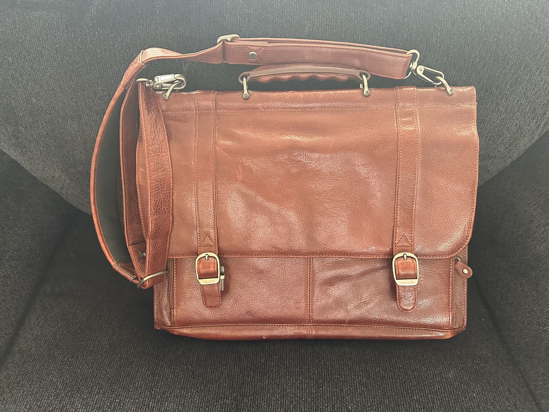 Laptop Messenger Bag - Wilsons Leather Pelle Studio