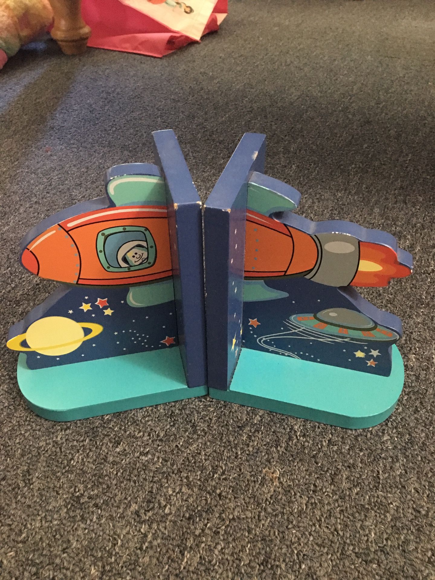 Outer Space Book Ends