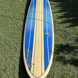 7’6” Clyde Beaty Funboard Surfboard 