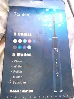 7am -2pm sonic toothbrush