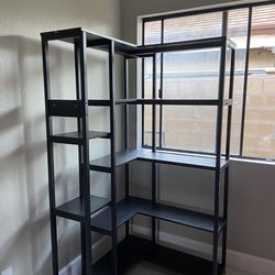 L shaped Shelves