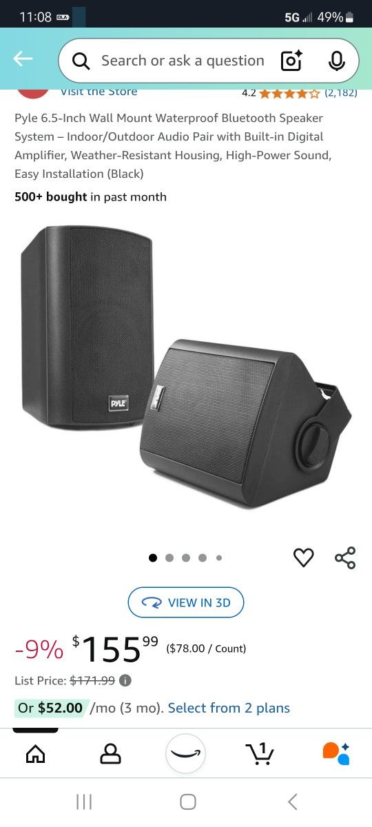 6.5 Indoor/outdoor Speaker Set
