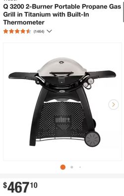 Weber Q 2800N W/ stand Propane Grill