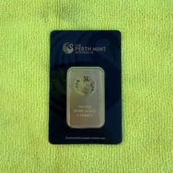 Perth Mint Gold 24k Bar 1OZ