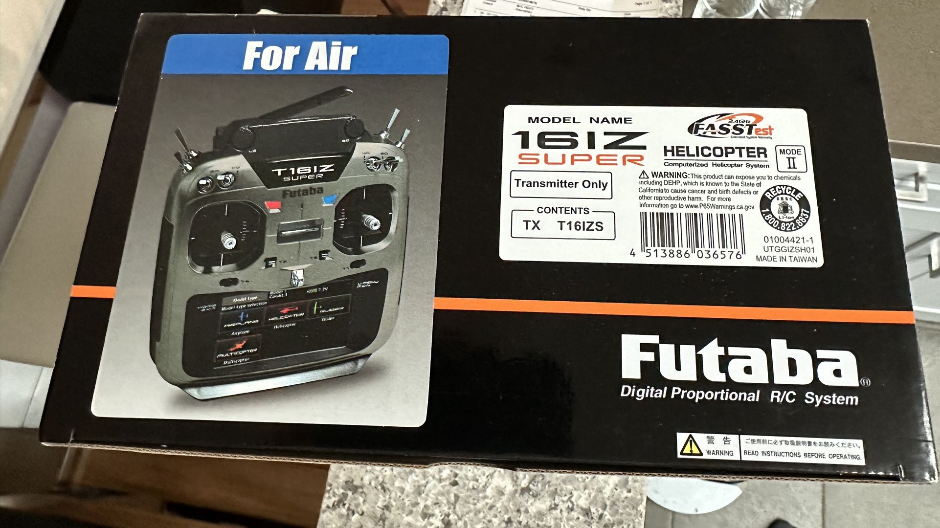Brand New Futaba T16IZS Transmitter Radio