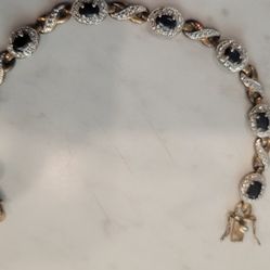 7.5  Inches Plated 18k Bracelet 