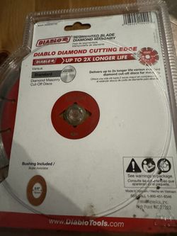 DIABLO 7 in. Diamond Segmented Cut-Off Discs for Masonry